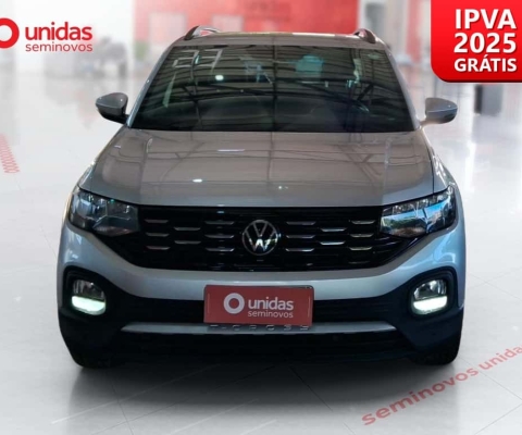 Volkswagen T-cross 2023 1.0 200 tsi total flex comfortline automático