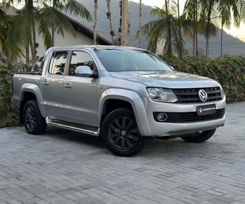 Volkswagen Amarok CD 4X4 HIGH - Prata - 2012/2012