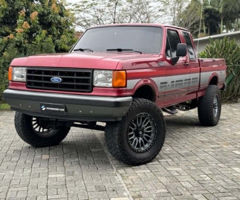 Ford F-1000  Super Série CE Diesel 3.9 - Vermelha - 1995/1995