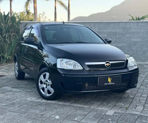 Chevrolet Corsa Hatch Maxx 1.4 8V ECONOFLEX 5p - Preta - 2012/2012