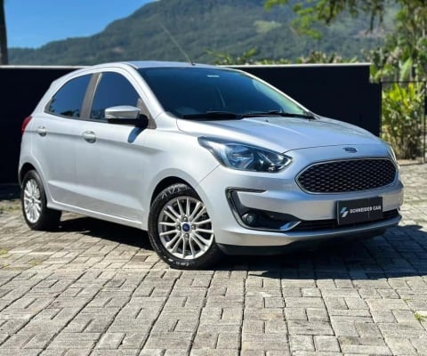 Ford KA  1.5 TITANIUM 12V Flex 5p Aut. - Prata - 2018/2019