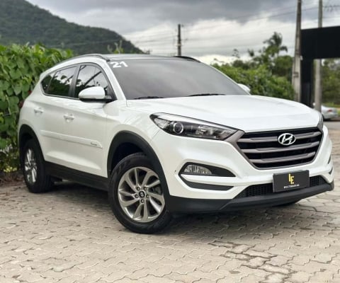 Hyundai Tucson GLS 1.6 Turbo 16V Aut. - Branca - 2020/2021