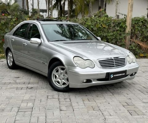 Mercedes-Benz C-180 Classic/Classic Plus/Elegance  - Prata - 2001/2001