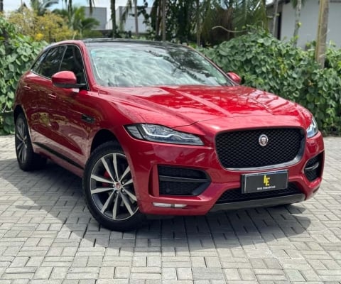 Jaguar F-Pace 3.0 R-Sport 340cv Aut.  - Vermelha - 2016/2017