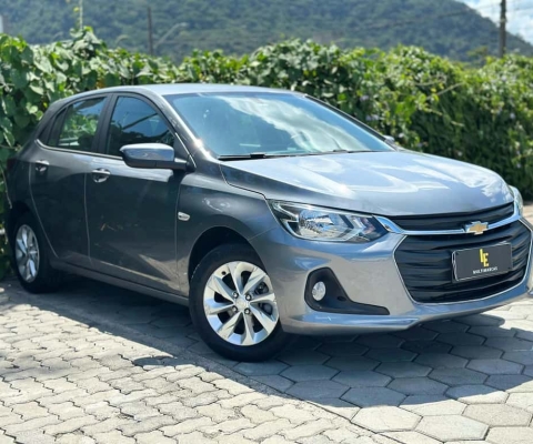 Chevrolet Onix HATCH LTZ 1.0 12V TB Flex 5p Aut. - Cinza - 2020/2021