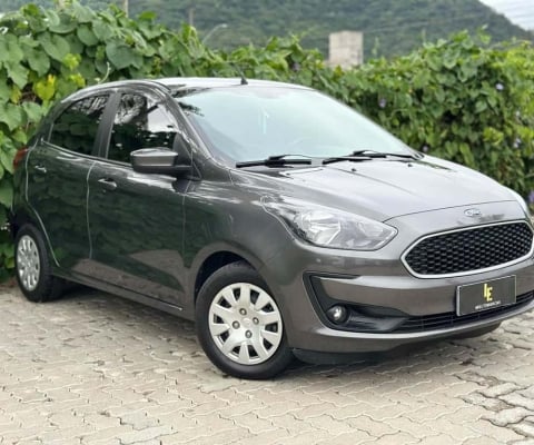 Ford KA 1.0 SE/SE Plus TiVCT Flex 5p  - Cinza - 2020/2021