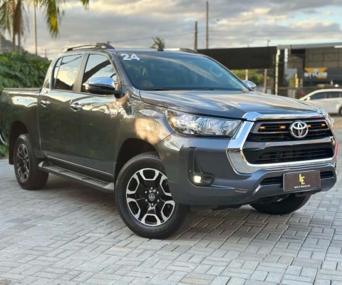 Toyota Hilux CD SRV 4x4 2.8 TDI Diesel Aut.  - Cinza - 2023/2024