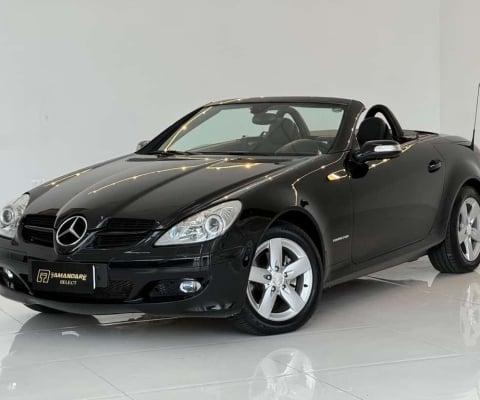 Mercedes-Benz Slk 200 Kompressor 16V/ 200 CGI 16V  - Preta - 2007/2008