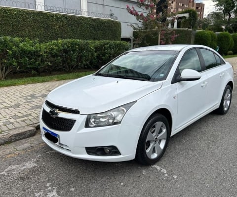 57.900,00 / CRUZE SEDAN LT 1.8 2014 BRANCO COMPLETO 