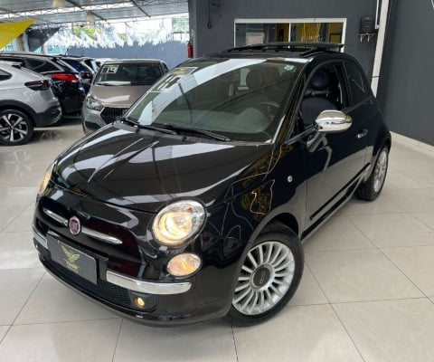 FIAT 500 1.4 LOUNGE 16V GASOLINA 2P AUTOMATIZADO 2010 NOVO