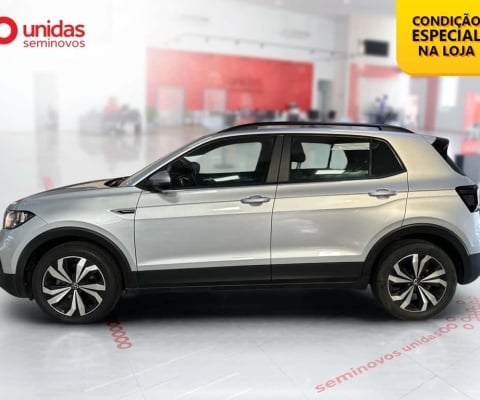 Volkswagen T-cross 2023 1.0 200 tsi total flex comfortline automático