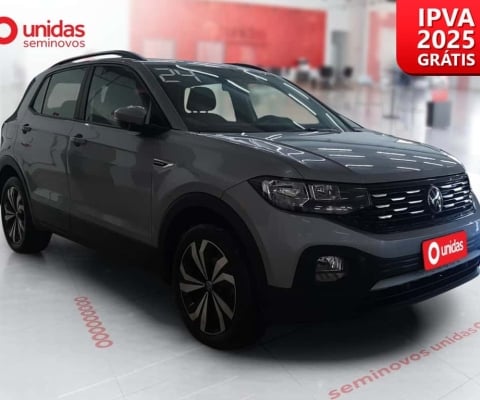 Volkswagen T-cross 2024 1.0 200 tsi total flex comfortline automático