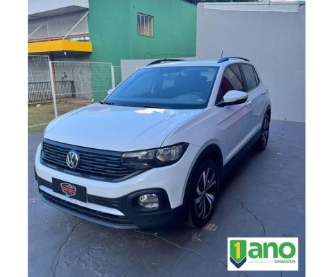 Volkswagen T-Cross 200 TSI 1.0  Flex aut 2021 - Branca - 2021/2021