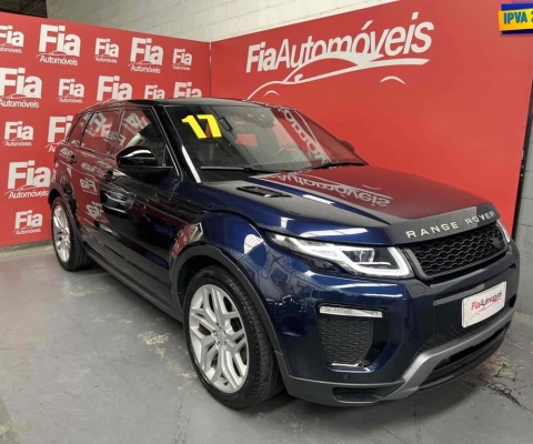 Land rover Range rover evoque 2017 2.0 hse dynamic 4wd 16v gasolina 4p automático