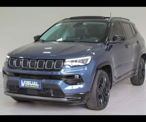 JEEP COMPASS S 1.3 TURBO HÍBRIDO 4XE AUTOMÁTICO 6M - 2023 - AZUL