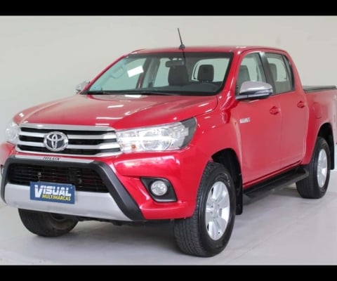 TOYOTA HILUX 2.8 SRV 4X4 CD TURBO DIESEL AUTOMÁTICO 6M - 2018 - VERMELHO