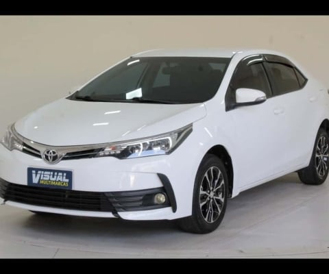 TOYOTA COROLLA GLI 1.8 FLEX AUTOMÁTICO CVT - 2018 - BRANCO