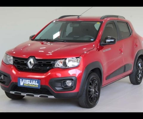 RENAULT KWID OUTSIDER 1.0 FLEX MANUAL - 2022 - VERMELHO