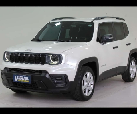 JEEP RENEGADE SPORT 1.3 T270 FLEX AUTOMÁTICO 6M - 2023 - BRANCO