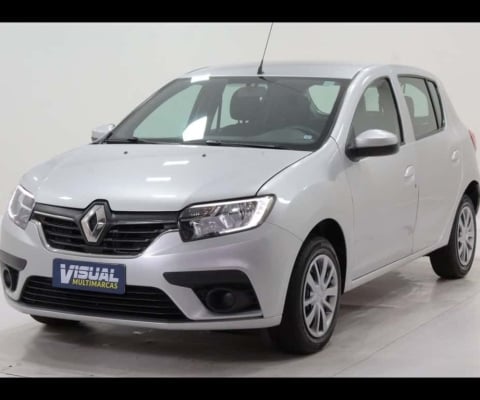 RENAULT SANDERO ZEN 1.0 FLEX MANUAL - 2021 - PRATA