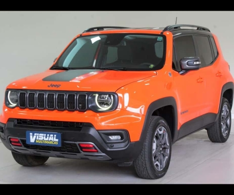 JEEP RENEGADE TRAILHAWK 1.3 TURBO T270 4X4 FLEX AUTOMÁTICO 9M - 2023 - LARANJA