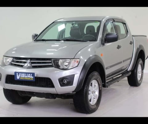 MITSUBISHI L200 TRITON HLS 2.4 4X2 CD FLEX MANUAL - PRATA - 2014