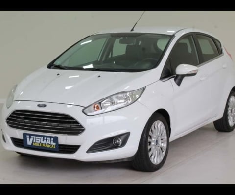 FORD NEW FIESTA TITANIUM 1.6 FLEX AUTOMÁTIZADO - 2017 - BRANCO