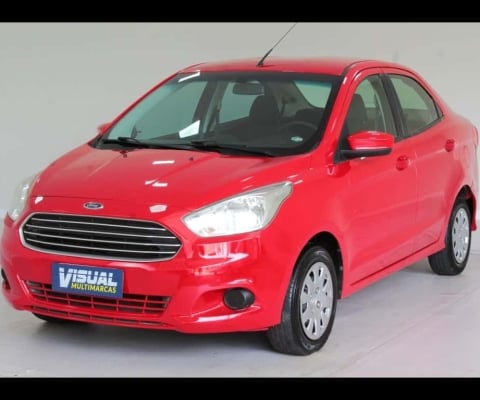 FORD KA SE SEDAN 1.5 FLEX MANUAL - 2015 - VERMELHO