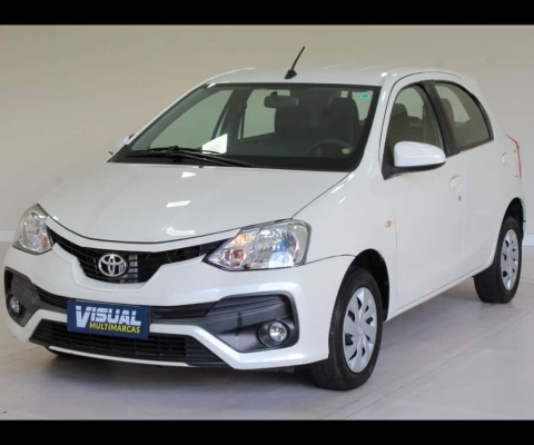 TOYOTA ETIOS XS 1.5 FLEX MANUAL - 2018 - BRANCO