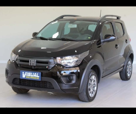 FIAT MOBI TREKKING 1.0 FLEX MANUAL - 2022 - PRETO