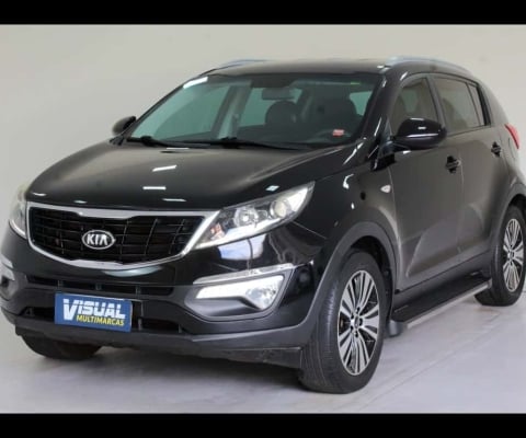 KIA SPORTAGE LX 2.0 FLEX AUTOMÁTICO 6M - 2016 - PRETO