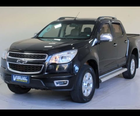 CHEVROLET S10 LTZ 2.8 TURBO DIESEL CD 4X4 AUTOMÁTICO 6M - 2013 - PRETO