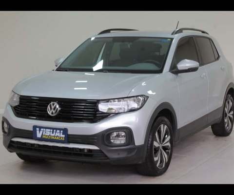 VOLKSWAGEN T-CROSS 1.0 200 TSI FLEX AUTOMÁTICO 6M - 2021 - PRATA