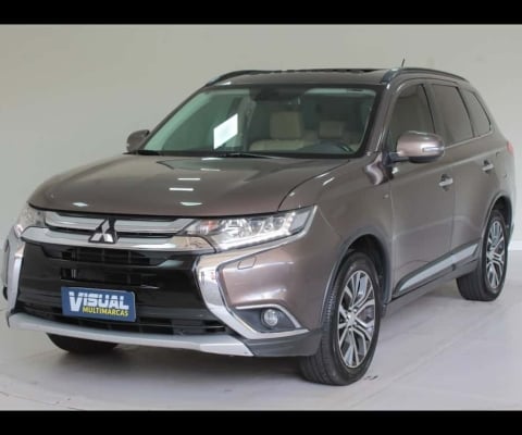 MITSUBISHI OUTLANDER GT 3.0 4X4 V6 7L AUTOMÁTICO 6M - 2016 - MARROM