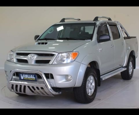 TOYOTA HILUX SRV 3.0 4X4 CD TURBO DIESEL MANUAL - 2008 - PRATA