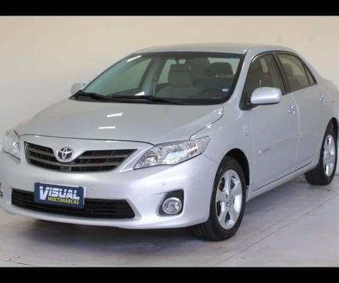 TOYOTA COROLLA GLI 1.8 FLEX AUTOMÁTICO - 2013 - PRATA