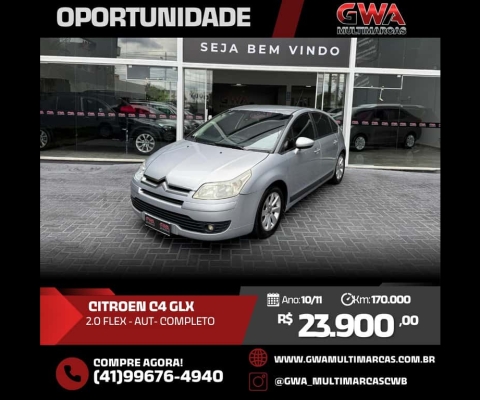 CITROËN C4 GLX 2.0 Flex 16V 5p Aut.