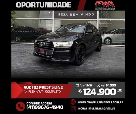 AUDI Q3 Prest. 1.4 TFSI Flex/Prest. S-tronic