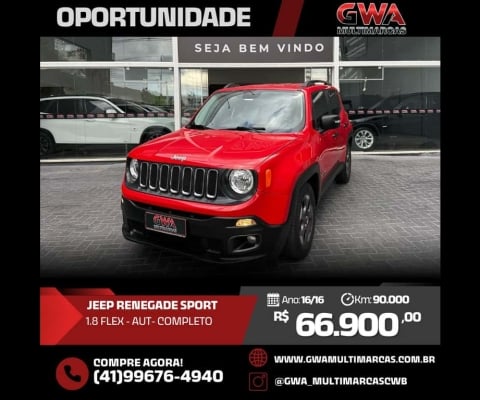 JEEP RENEGADE Sport 1.8 4x2 Flex 16V Aut.