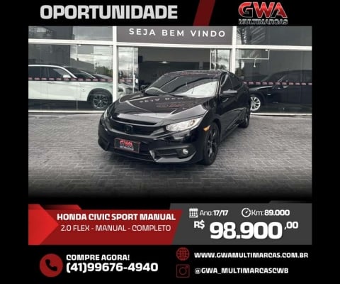 HONDA CIVIC Sedan SPORT 2.0 Flex 16V Mec.4p