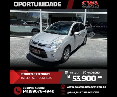 CITROËN C3 Tendance 1.6 VTi Flex Start 16V Aut.