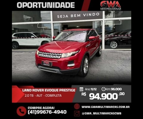 LAND ROVER RANGE ROVER EVOQUE R.EVOQUE Prestige Tech 2.0 Aut 5p