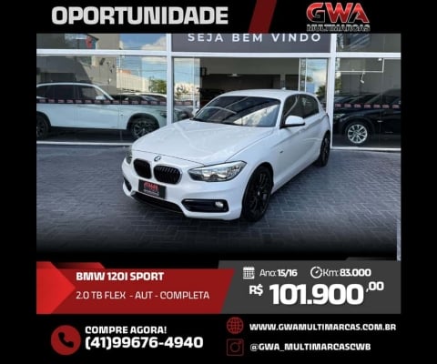 BMW 120iA Sport 2.0/ActiveFlex 16V Aut.