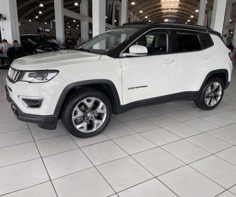 JEEP COMPASS LIMITED 2.0 4X2 FLEX 16V AUT - 2017 / 2018 R$ 109.900,00