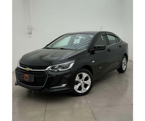 Chevrolet Onix 1.0 TURBO FLEX PLUS PREMIER AUTOMÁTICO - Preta - 2020/2020