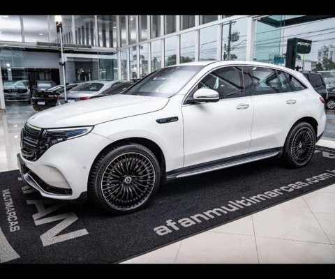 MERCEDES-BENZ EQC400 AMG LINE ELÉTRICO 408CV 4MATIC C/TETO AUT./2022 (BLINDADO)