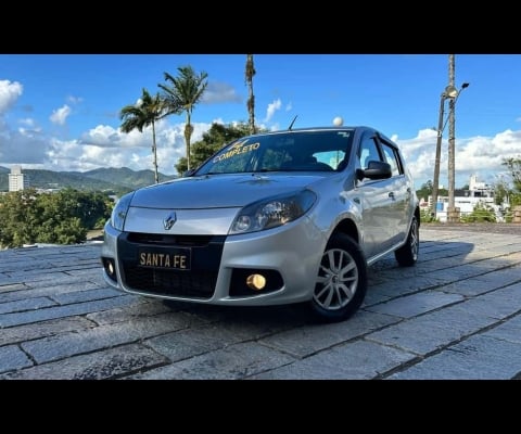 Renault Sandero EXP 1.0 16V - Prata - 2014/2014