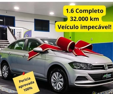 Virtus 1.6 2022 completo,32.000 km,IPVA 2025 cortesia,veículo impecável!