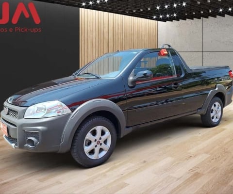 Fiat Strada Freedom 1.4 Flex 8V CS  - Preta - 2019/2019