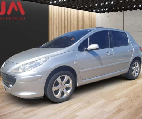 Peugeot 307 Presence 1.6 Flex 16V 5p - Prata - 2009/2010